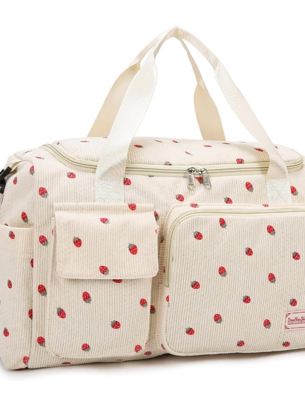 Small Gym Bags for Women, Travel Duffle Bag with Shoes Compartment, 4 in 1 Carry